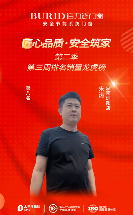 伯力德品牌服务节第二季第三周精彩收官——各店表现抢眼，前四位置稳如泰山