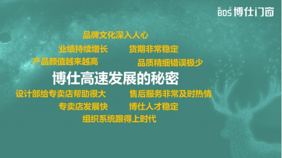 博仕门窗总经理：执行力就是竞争力